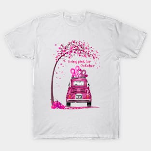 Going Pink For October Hope Breast Cancer Awareness Gift T-Shirt